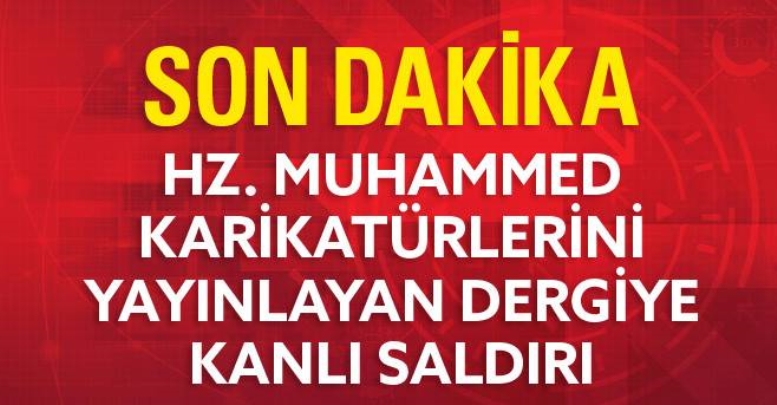 Hz. Muhammed Karikatürleri Yayınlayan Fransız Dergisine Kanlı Saldırı