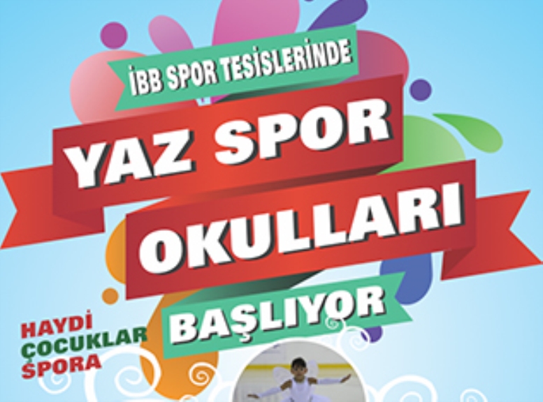 İBB Yaz Spor Okulları başlıyor