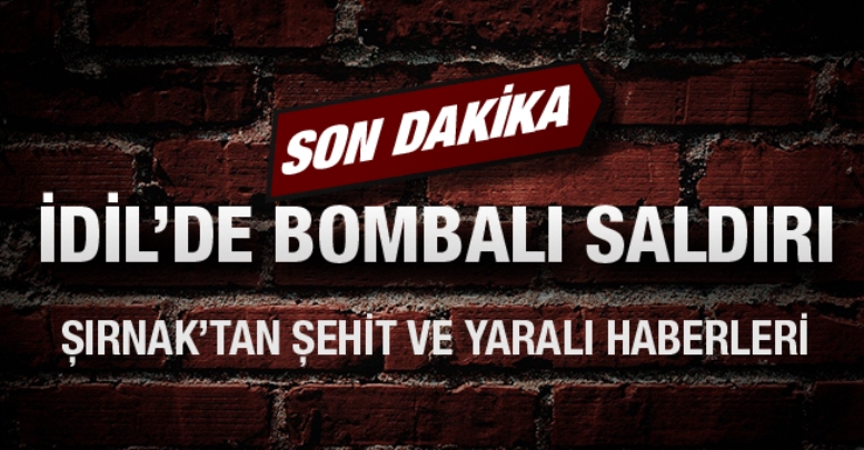 İdil'den şehit haberi geldi işte Şırnak'ta son durum