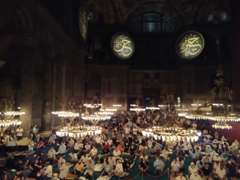 İkinci Sabahta Da Ayasofya Camisine Yoğun İlgi
