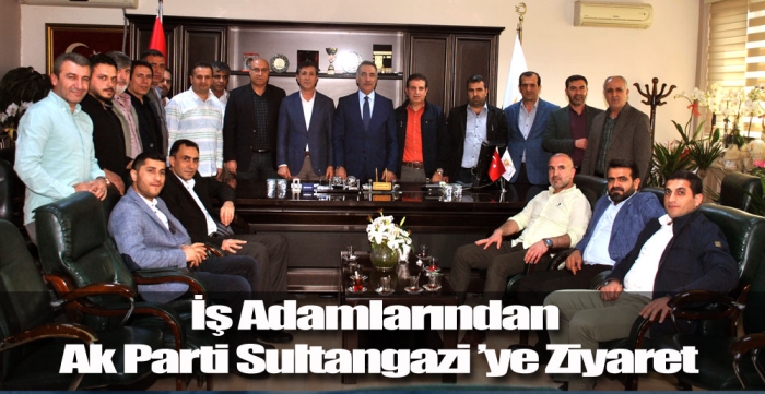 İş Adamlarından Ak Parti Sultangazi ’ye Ziyaret