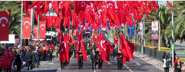 İstanbul’da Cumhuriyet’in 101. Yılı Coşku ile Kutlandı