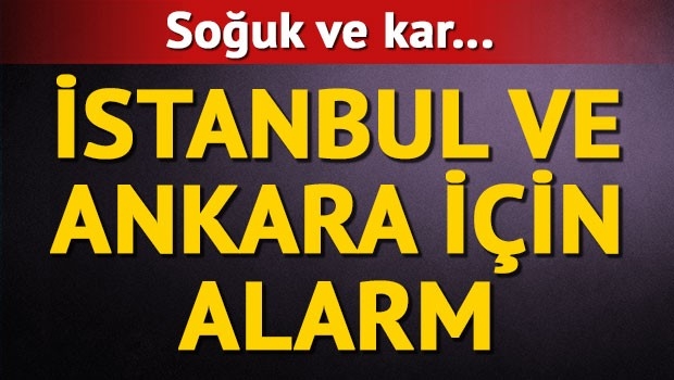 İstanbul ve Ankara'ya yeniden kar geliyor... Kar ne zaman yağacak?