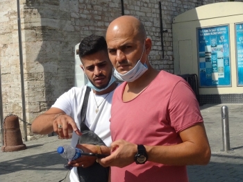 İstiklal Caddesi’Nde Droneli Korona Virüs Denetimi
