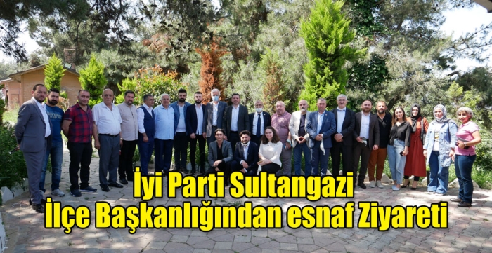 İyi Parti Sultangazi İlçe Başkanlığından esnaf Ziyareti