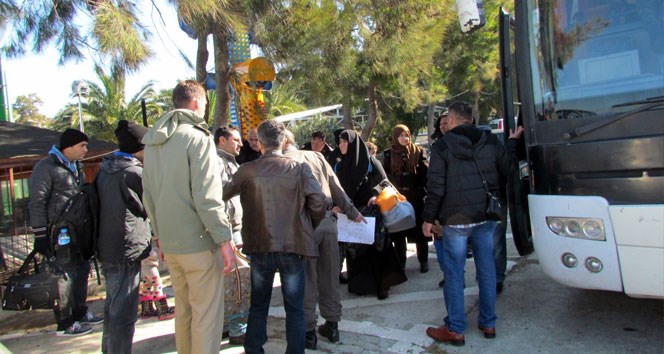 İzmir'de sığınmacı gerginliği