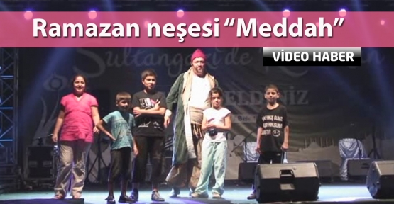 Ramazan gecelerine renk katıyor meddah gösterisi