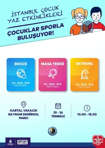 Kartallı Çocuklar Sporla Buluşuyor
