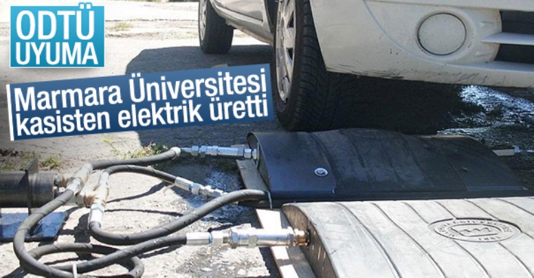 Kasisten elektrik üreten sistem