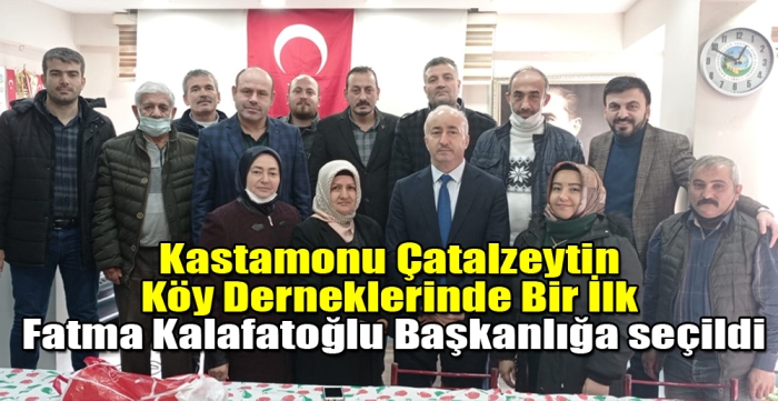 Kastamonu Çatalzeytin  Köy Derneklerinde Bir İlk 