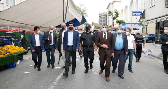 Kaymakam Uğur Kalkar, Semt Pazarlarını Denetledi...