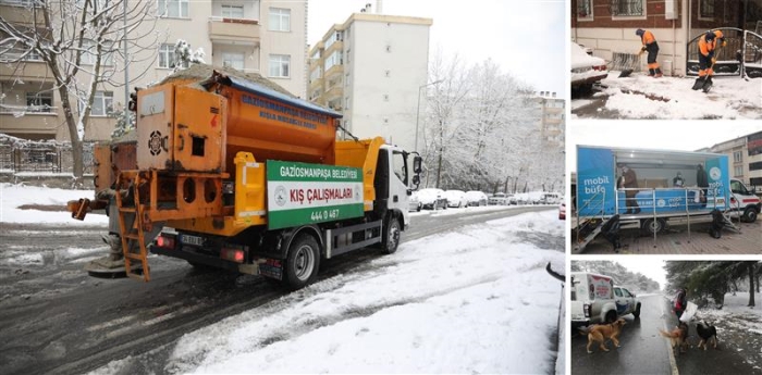 Kışla Mücadele Ekipleri 24 Saat Görev Başında