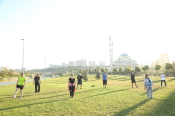 Küçükçekmece’De Sabah Sporları Başladı
