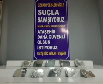 Lüks Otomobillerden Ayna Çalan Şahıslar Kıskıvrak Yakalandı
