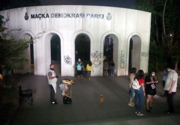 Maçka Parkı’Nda Dikkat Çeken Yoğunluk
