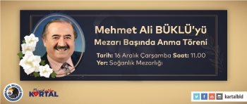 Mehmet Ali Büklü Vefatının 25. Yılında Mezarı Başında Anılacak
