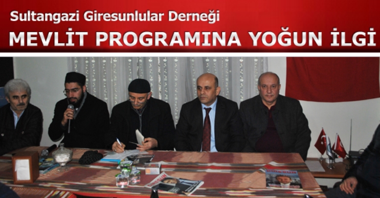 Mevlit Programına yoğun ilgi