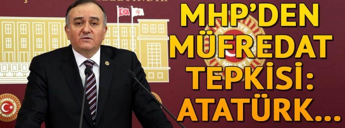 MHP’den müfredat tepkisi