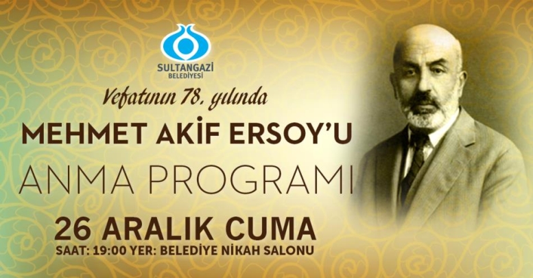 Milli Şairimiz M. Akif Ersoy’u Anma