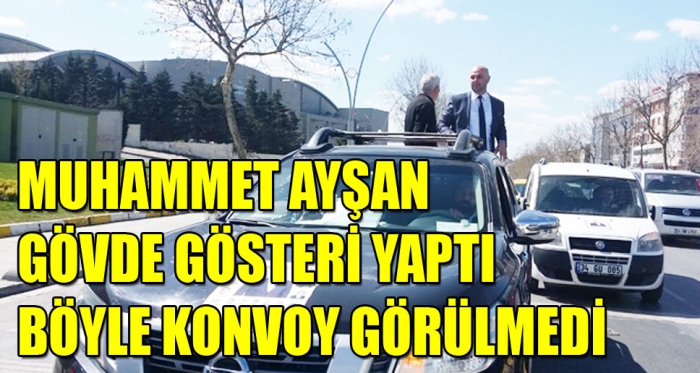 Muhammet Ayşan, Gövde Gösterisi Yaptı