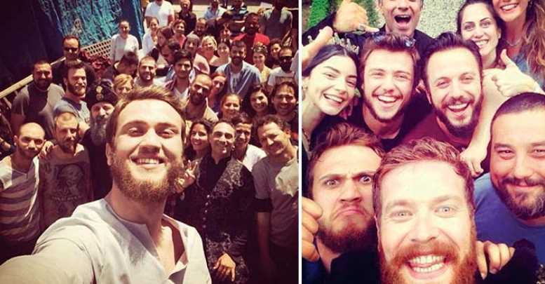 Muhteşem Yüzyıl'dan final Selfie'si