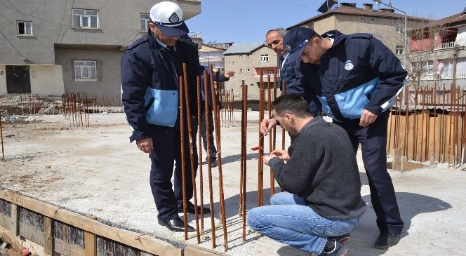 Muş'ta  İnşaat  Denetimi