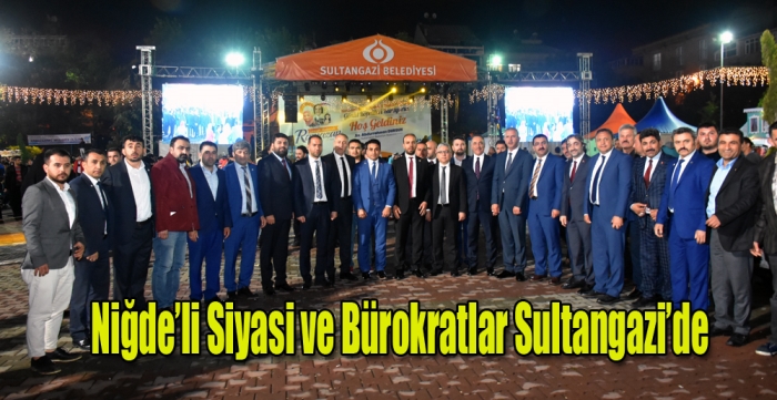 Niğde’li siyasi ve bürokratlar Sultangazi'de