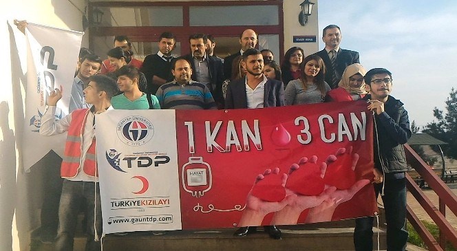 Nizip  Myo'dan  Sosyal  Sorumluluk  Hareketi:  Kan  Ver  Hayat  ve  Doğa  Canlansın