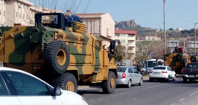 Nusaybin’e askeri sevkiyat