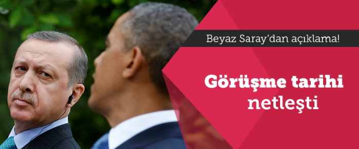 Obama-Erdoğan 4 Eylül'de bir araya gelecek