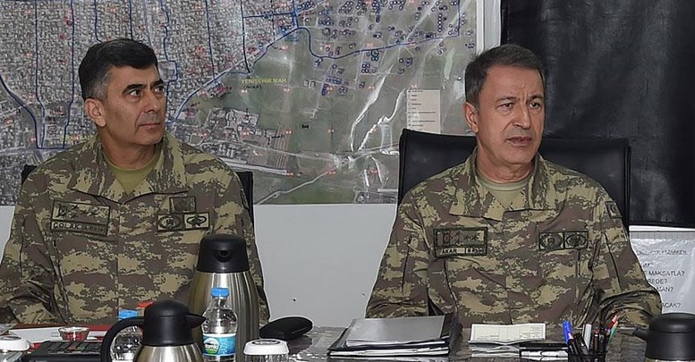 Orgeneral Akar Nusaybin'de