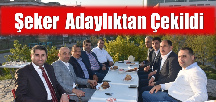 Osman Şeker Adaylıktan Çekildi