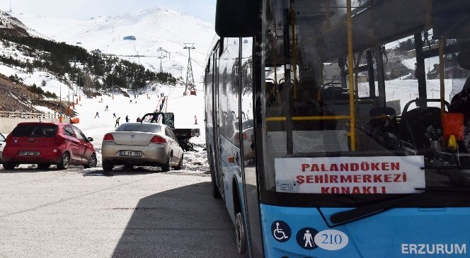 Palandöken  ve  Konaklı'ya  Belediye  Otobüs  Seferleri  Başladı