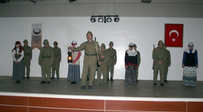 Pasinler'de  101.  Yılında  Çanakkale  Şehitleri  Rahmetle  Anıldı