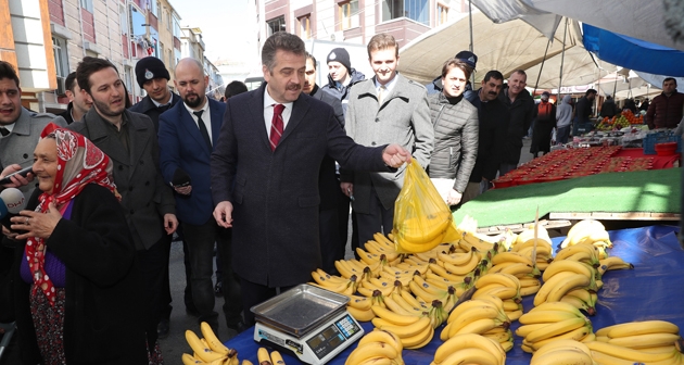 Pazarlarda Terazi ve Etiket Denetimleri Sürüyor