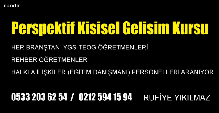 Perspektif Kisisel Gelisim Kursu