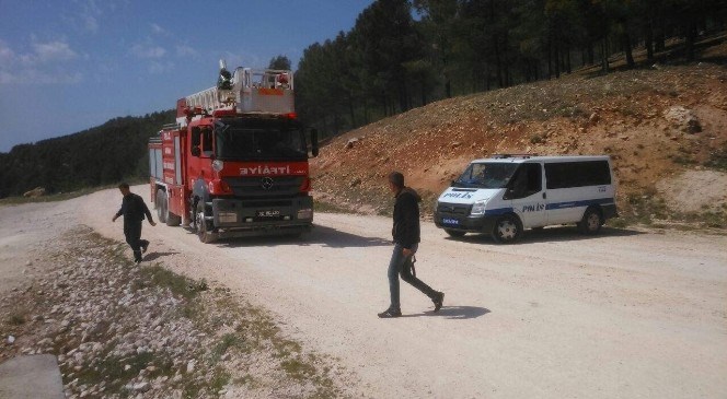 Petrol  Kuyusunda  Yangın  İhbarı  Asılsız  Çıktı