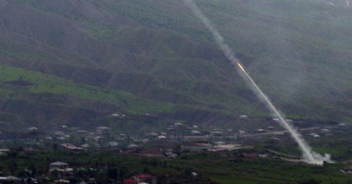 PKK hedefleri topa tutuluyor!