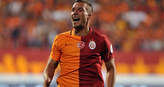 Podolski: 'Onlar buradan bir puan aldıkları için mutludurlar'