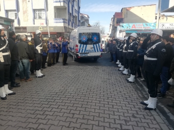 Polis Memuru Sami Avcı Son Yolcuğuna Uğurlandı
