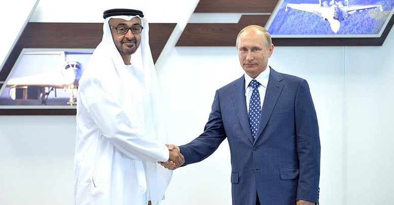 Putin, Abu Dabi Veliaht Prensi Al Nahyan ile görüştü