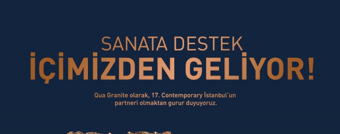 QUA Granite, ContemporaryIstanbul’un partneri oldu