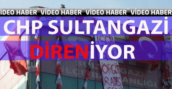 CHP Sultangazi İlçe Örgütü'nde partili gençlerden eylem