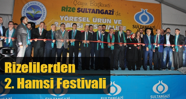 Rizelilerden 2. Hamsi Festivali