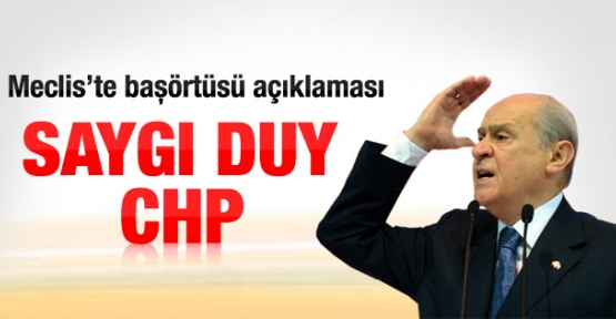 Bahçeli'den Meclis'te başörtüsü açıklaması