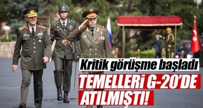 Rusya Genelkurmay Başkanı Gerasimov, Genelkurmay Karargahı'nda