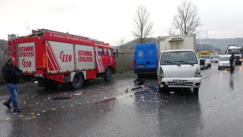 Sarıyer’De Zincirleme Trafik Kazası: 3 Yaralı
