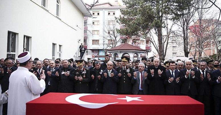 Şehit Jandarma Uzman Çavuş Tunca son yolculuğuna uğurlandı