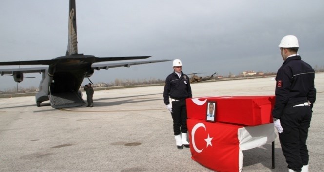 Şehit polis memuru memleketine uğurlandı