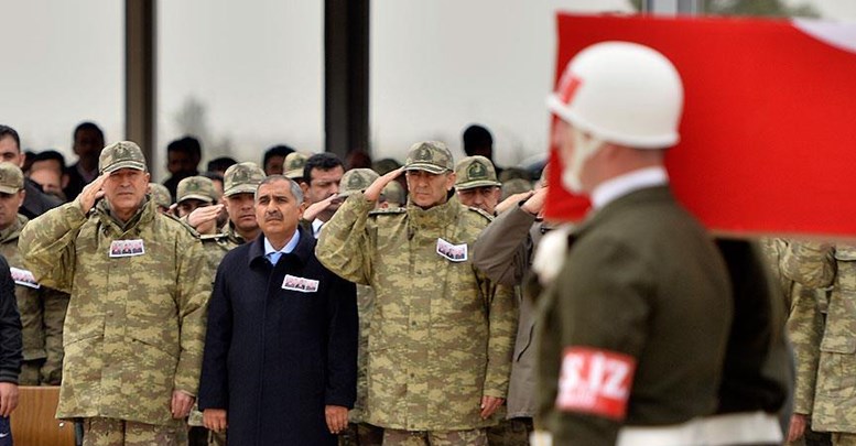 Şehitler Türkoğlu, Gökçeli ve Acem için tören düzenlendi